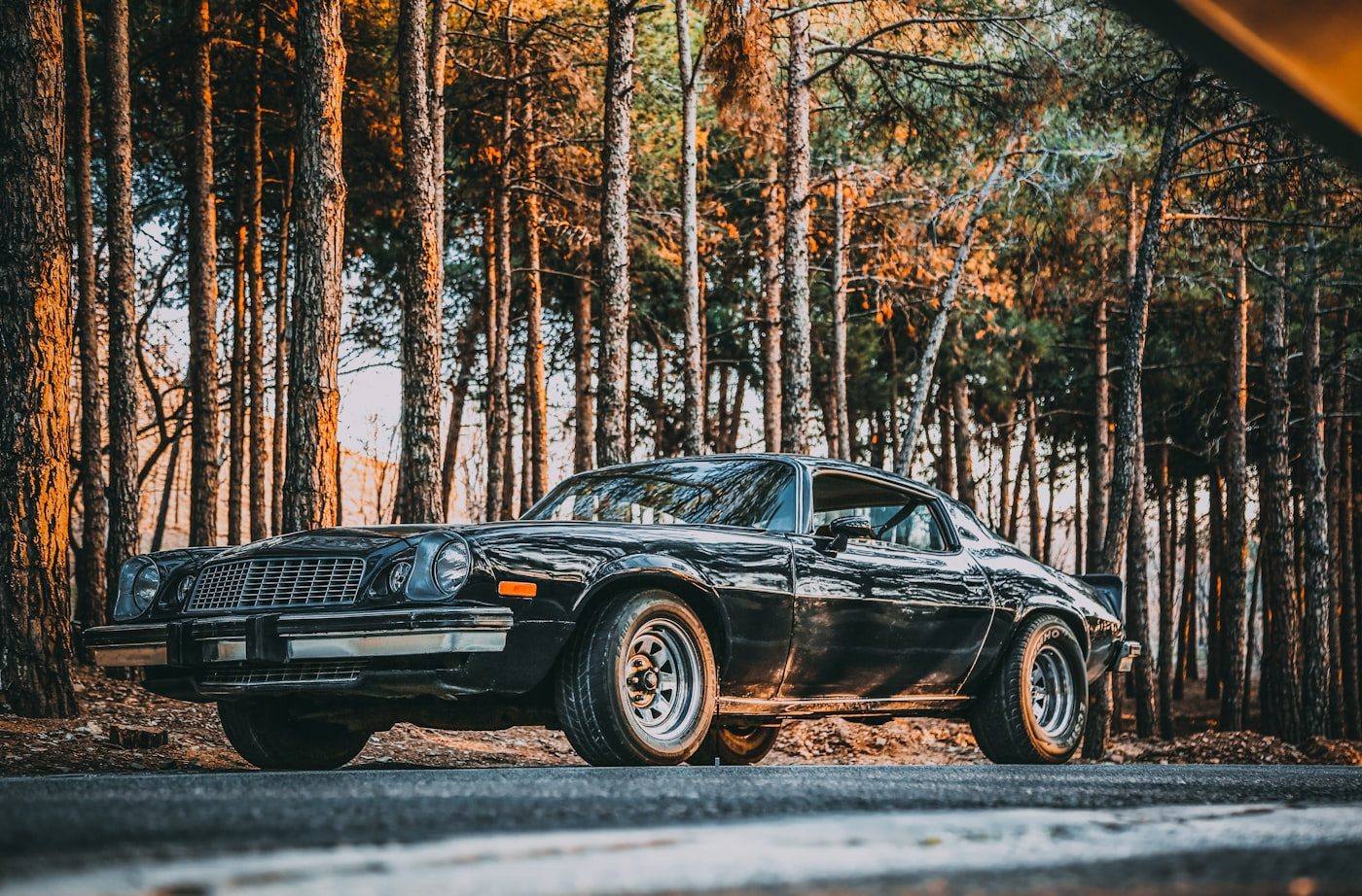 Classic muscle car, a common LS swap platform